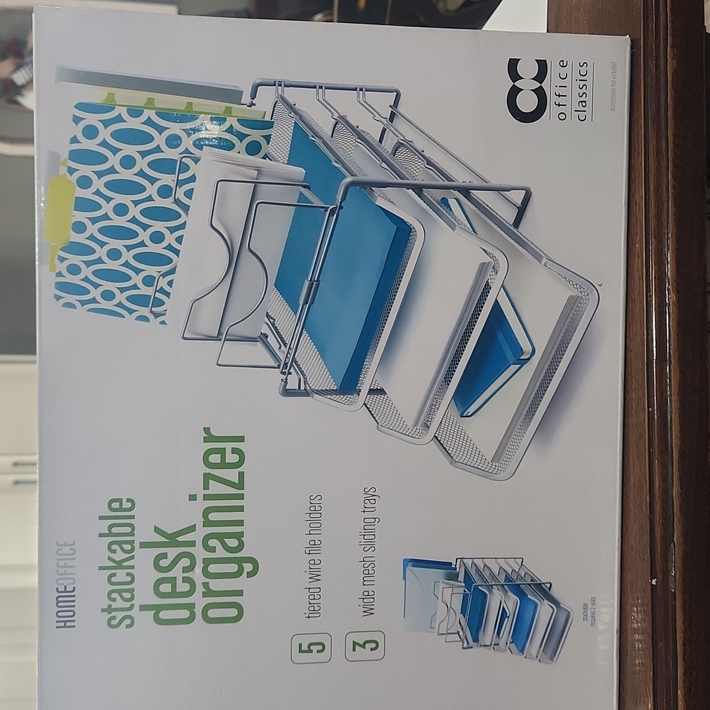 Home Office Stackable Desk Organizer